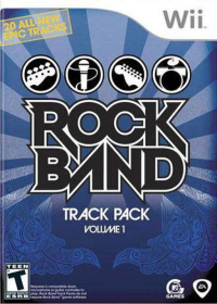 Rock Band Track Pack Volume 1 Wii  box art